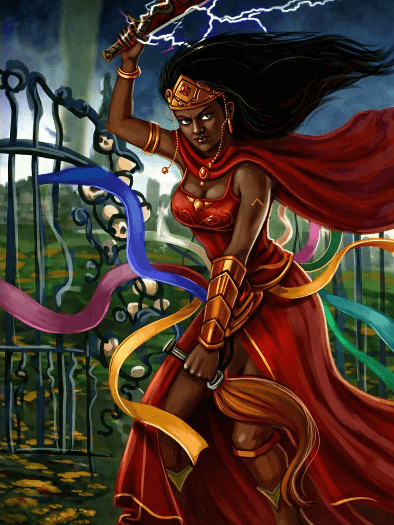 Oyá - Goddess of Winds - Orisha in Afro-Cuban salsa