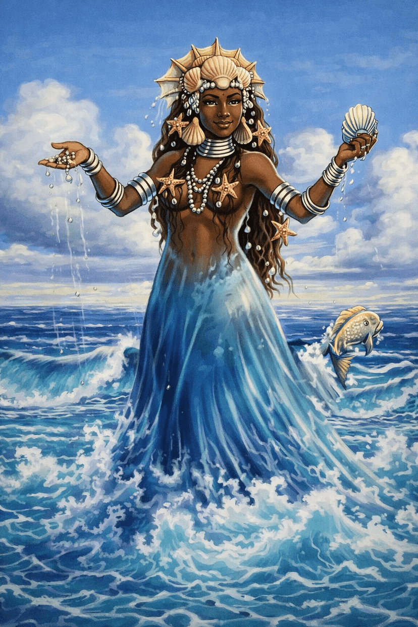Yemayá - Mother of the Sea - Orisha in Afro-Cuban salsa